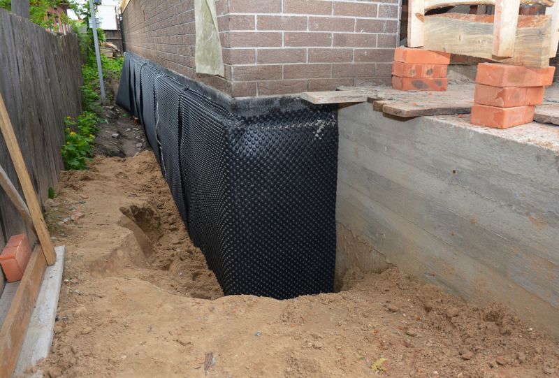 Basement Walls Waterproofing