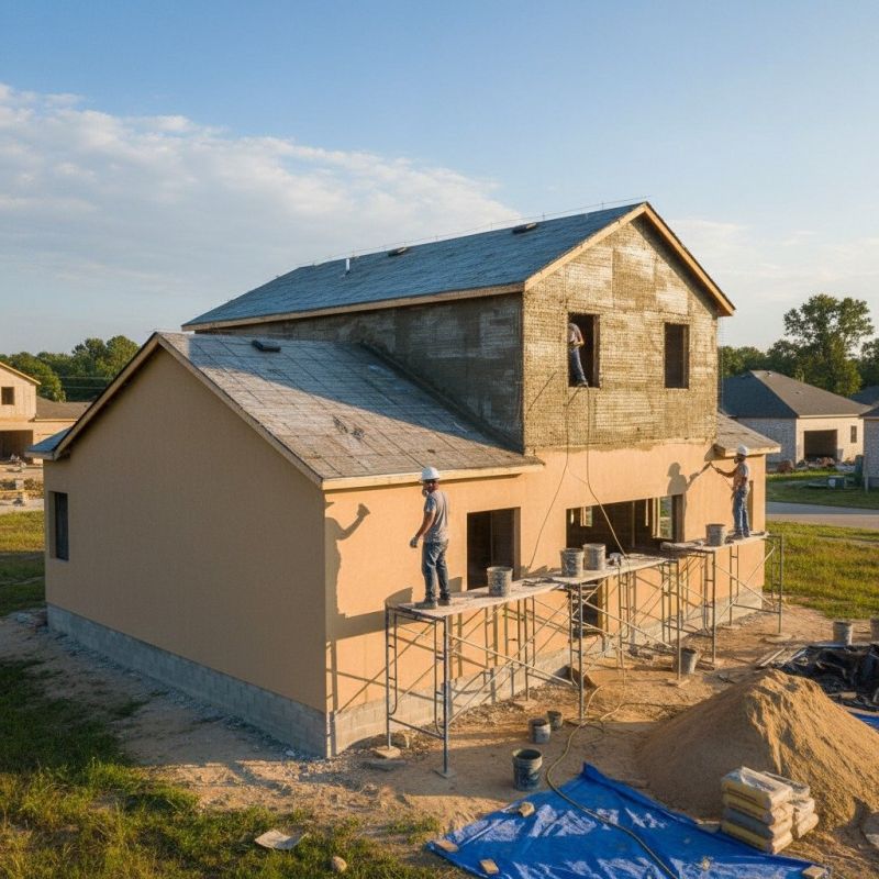 Commercial Stucco Installation