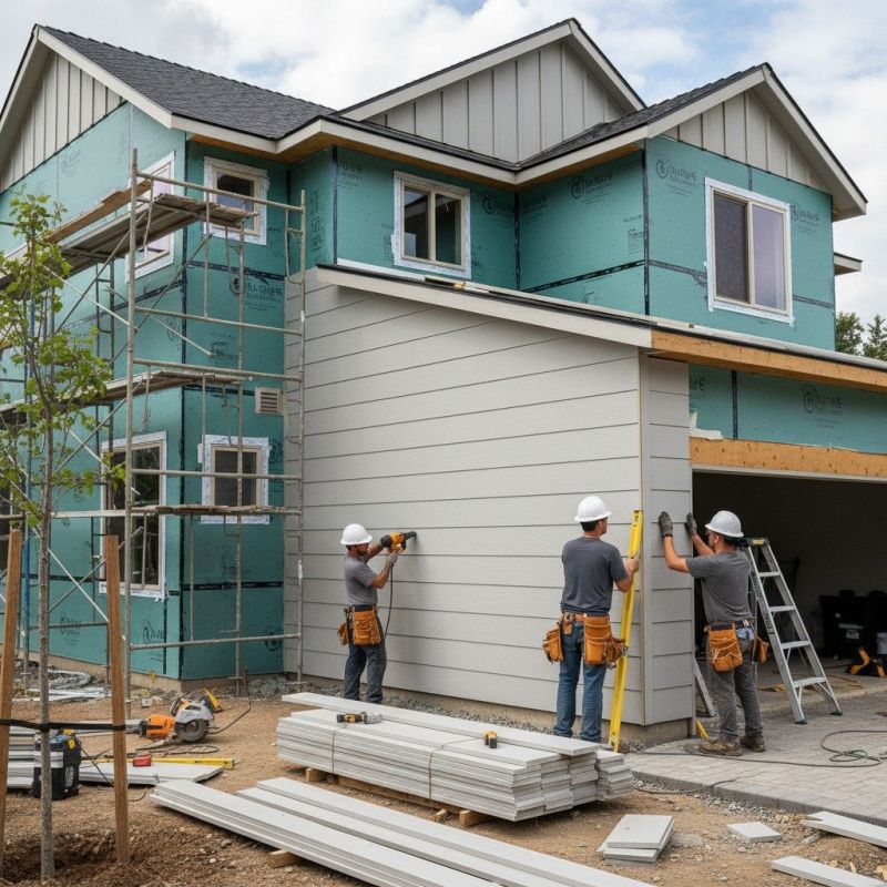Engineered Siding Installation