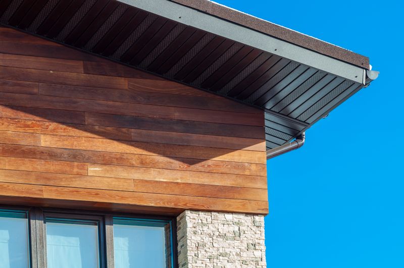 Faux Wood Siding Installation