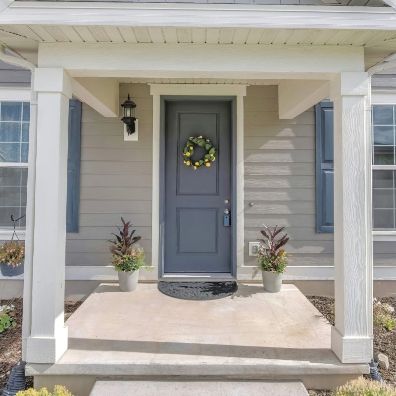 Faux Wood Siding Installation