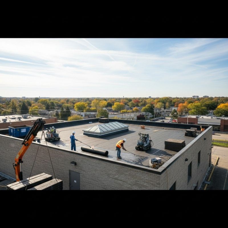 Flat Roof Installation