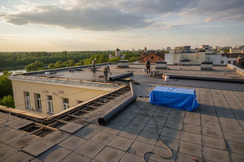 Flat Roof Replacement