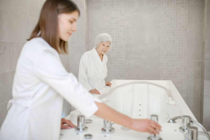 Senior Tub Installation