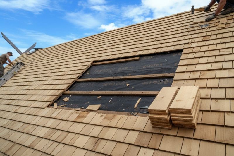 Shake Roof Replacement