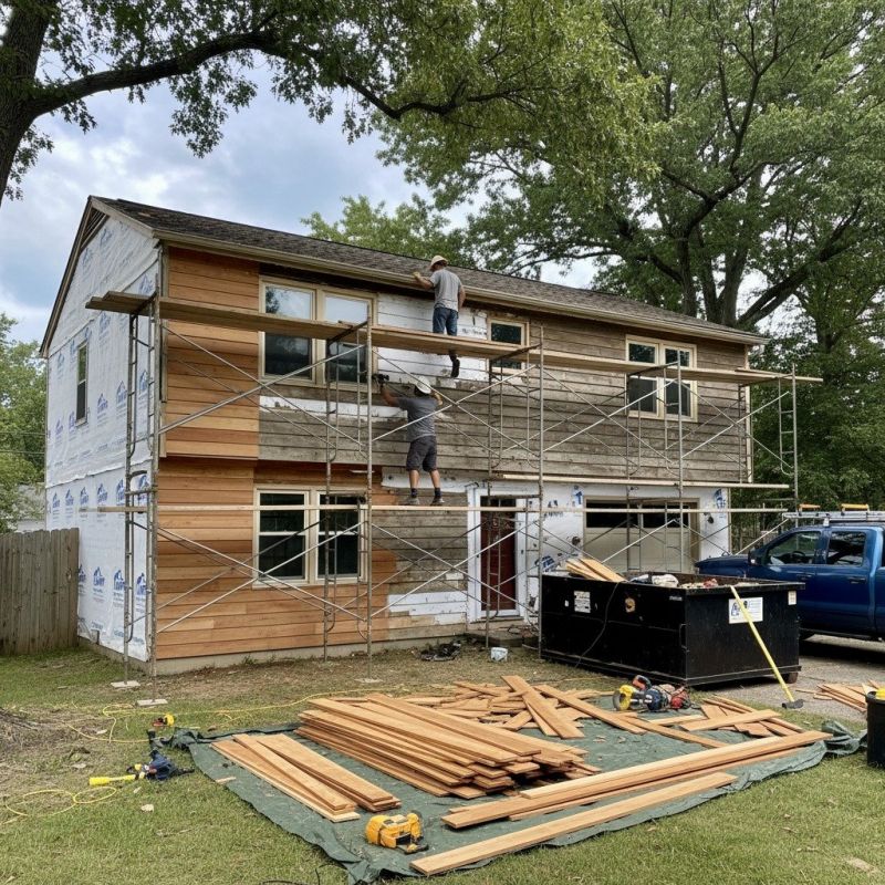 Wood Siding Installation